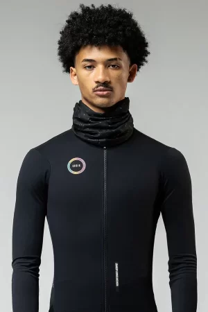 BANDANA TUBULAR UNISEX BLACK LEAD